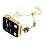 Cinturino per orologio con cinturino a catena in metallo Camelia, For Apple Watch SE 40mm, For Apple Watch SE 44mm, For Apple Watch Series 6 40mm, For Apple Watch Series 6 44mm, For Apple Watch Series 5 44mm, For Apple Watch Series 5 40mm