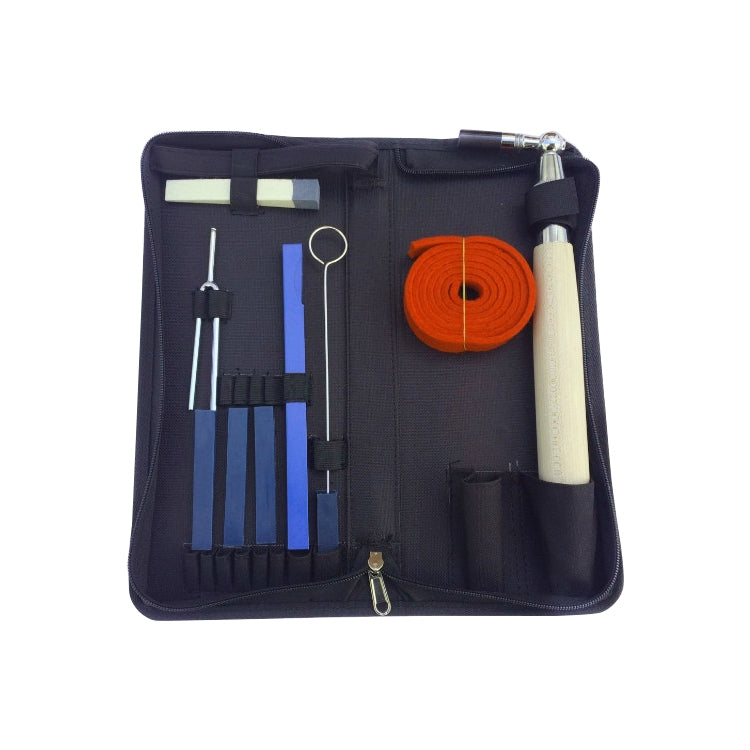 Set chiavi per accordatura pianoforte 10 in 1 in acciaio