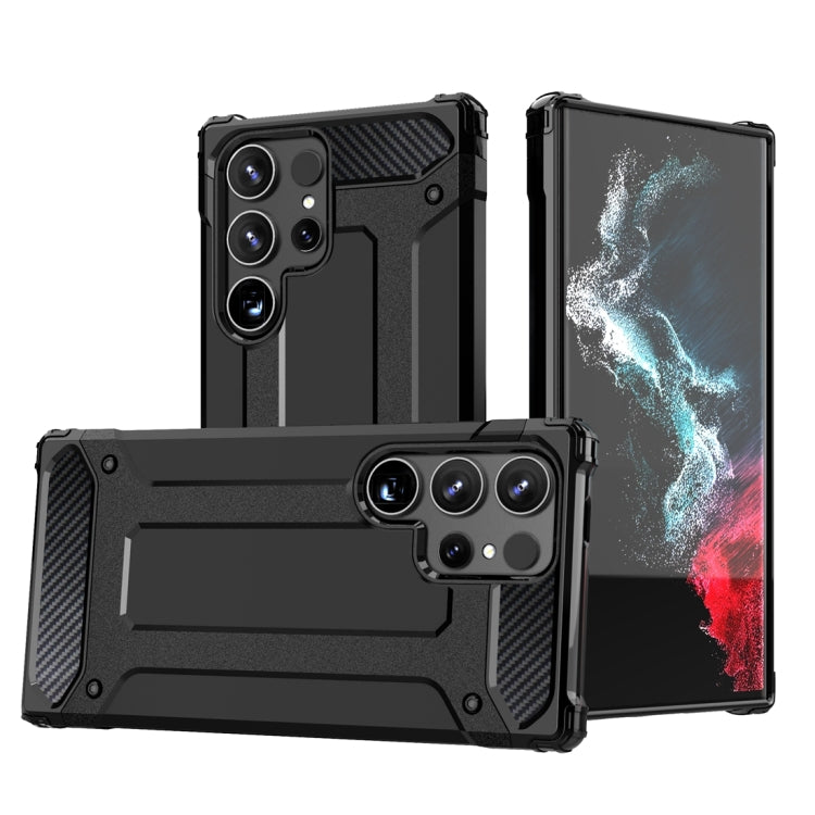 Custodia per telefono Magic Armor in TPU + PC, For Samsung Galaxy S24 FE 5G, For Samsung Galaxy S24 Ultra 5G, For Samsung Galaxy S24+ 5G