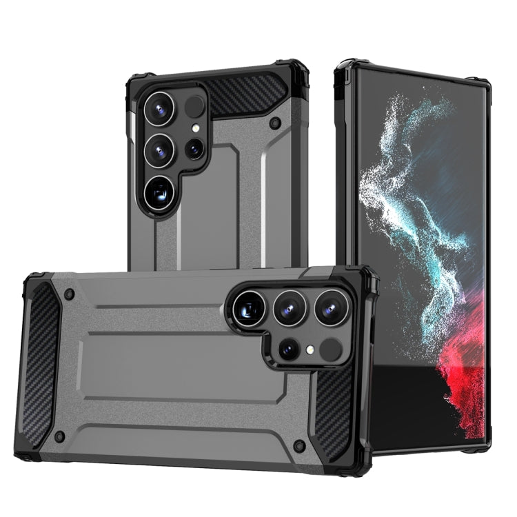 Custodia per telefono Magic Armor in TPU + PC, For Samsung Galaxy S24 FE 5G, For Samsung Galaxy S24 Ultra 5G, For Samsung Galaxy S24+ 5G