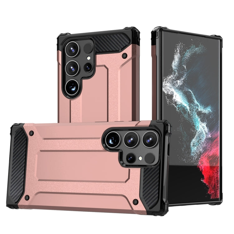 Custodia per telefono Magic Armor in TPU + PC, For Samsung Galaxy S24 FE 5G, For Samsung Galaxy S24 Ultra 5G, For Samsung Galaxy S24+ 5G