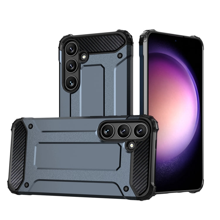 Custodia per telefono Magic Armor in TPU + PC, For Samsung Galaxy S24 FE 5G, For Samsung Galaxy S24 Ultra 5G, For Samsung Galaxy S24+ 5G