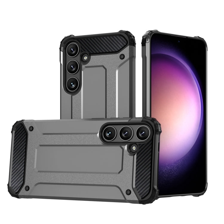 Custodia per telefono Magic Armor in TPU + PC, For Samsung Galaxy S24 FE 5G, For Samsung Galaxy S24 Ultra 5G, For Samsung Galaxy S24+ 5G