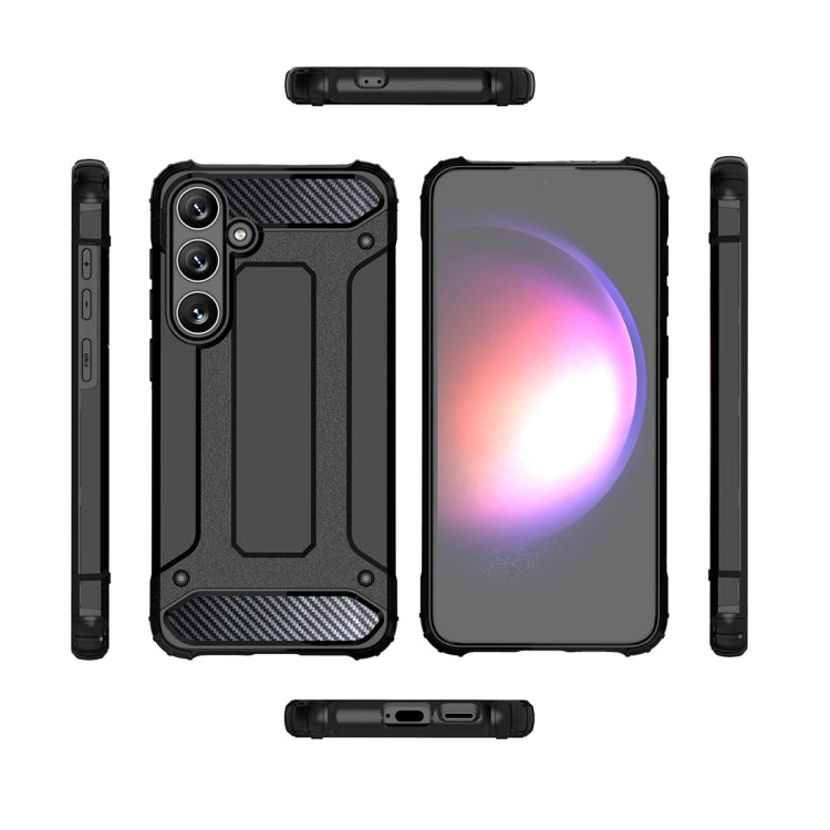 Custodia per telefono Magic Armor in TPU + PC, For Samsung Galaxy S25 5G, For Samsung Galaxy S25+ 5G, For Samsung Galaxy S25 Ultra 5G