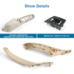 Per BMW F10 / F18 Serie 5 7 pezzi Maniglia interna per porte auto Tirare la copertura del rivestimento, 51417225874, Right Driving(Black), Right Driving(Beige Yellow), Right Driving(Beige White), Right Driving(Grey), Right Driving(Wine Red)            ...