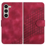 YX0060 Custodia in pelle per telefono con testa di elefante in rilievo con cordino, For Samsung Galaxy Z Fold5 5G, For Samsung Galaxy Z Flip5 5G, For Samsung Galaxy Z Fold4 5G