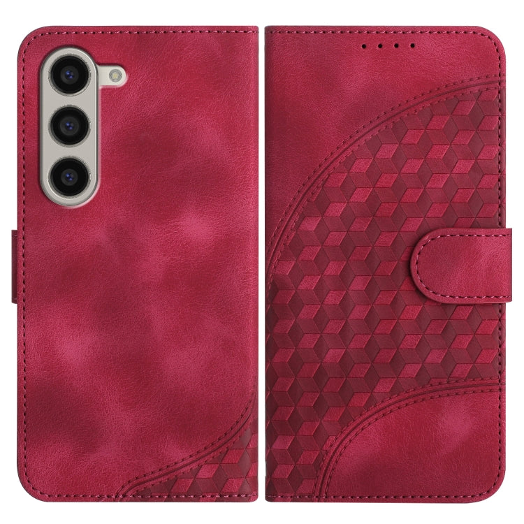 YX0060 Custodia in pelle per telefono con testa di elefante in rilievo con cordino, For Samsung Galaxy Z Fold5 5G, For Samsung Galaxy Z Flip5 5G, For Samsung Galaxy Z Fold4 5G