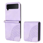YX0060 Custodia in pelle per telefono con testa di elefante in rilievo con cordino, For Samsung Galaxy Z Flip4 5G, For Samsung Galaxy Z Flip3 5G, For Samsung Galaxy Z Fold3 5G