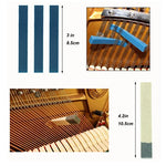 Set chiavi per accordatura pianoforte 10 in 1 in acciaio