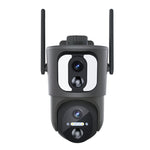 Telecamera WiFi solare binoculare ESCAM QF390 2x2MP