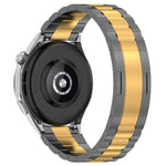 Cinturino per orologio in metallo con fibbia HW a tre ceppi, For Huawei Watch GT4 / GT3 / GT2 / GT 46mm