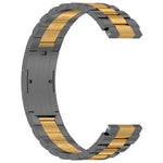 Cinturino per orologio in metallo con fibbia HW a tre ceppi, For Huawei Watch GT4 / GT3 / GT2 / GT 46mm