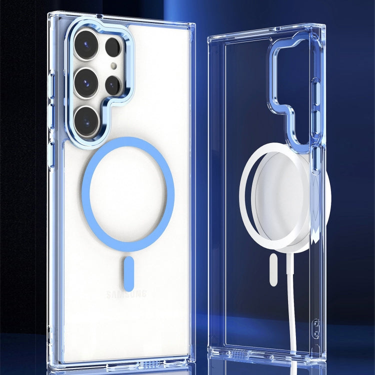 Custodia per telefono ibrida in TPU acrilico trasparente MagSafe, For Samsung Galaxy S25 5G, For Samsung Galaxy S25+ 5G, For Samsung Galaxy S25 Ulltra 5G, For Samsung Galaxy S24 Ulltra 5G