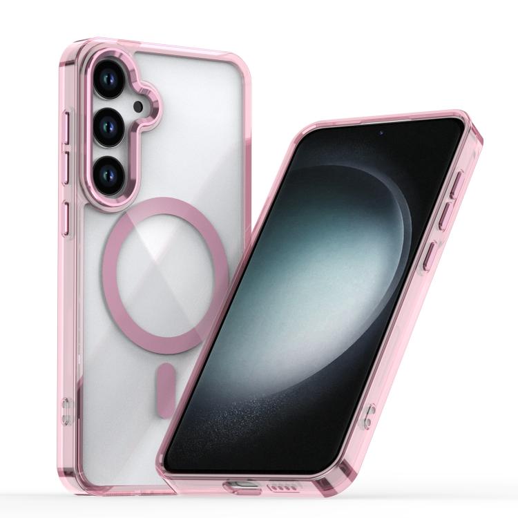 Custodia per telefono ibrida in TPU acrilico trasparente MagSafe, For Samsung Galaxy S25 5G, For Samsung Galaxy S25+ 5G, For Samsung Galaxy S25 Ulltra 5G, For Samsung Galaxy S24 Ulltra 5G