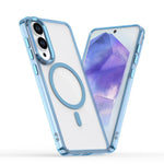 Custodia per telefono ibrida in TPU acrilico trasparente MagSafe, For Samsung Galaxy S26+ 5G, For Samsung Galaxy S26 Ulltra 5G, For Samsung Galaxy S26 5G, For Samsung Galaxy S25 Edge 5G