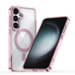 Custodia per telefono ibrida in TPU acrilico trasparente MagSafe, For Samsung Galaxy S26+ 5G, For Samsung Galaxy S26 Ulltra 5G, For Samsung Galaxy S26 5G, For Samsung Galaxy S25 Edge 5G