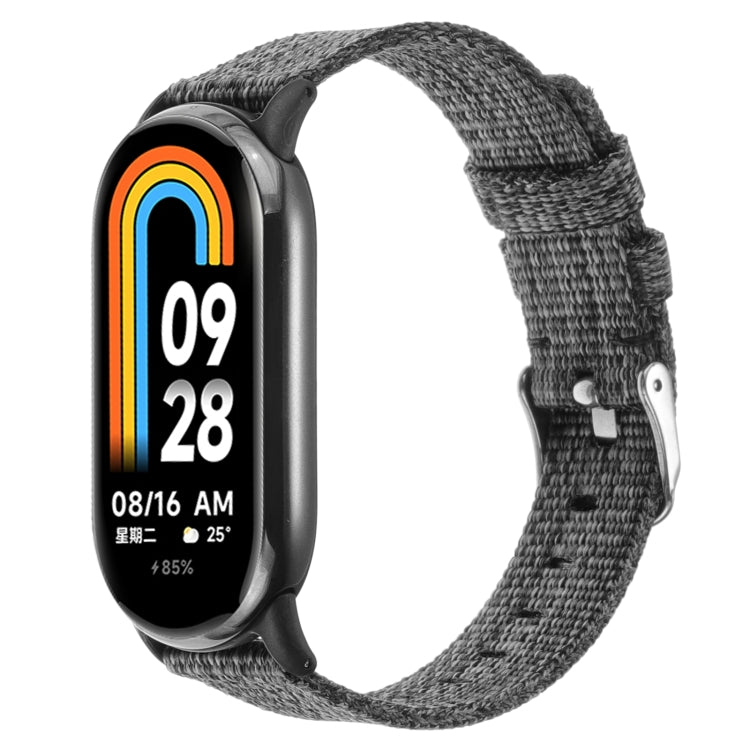Cinturino per orologio in tela di nylon, For Xiaomi Mi Band 8