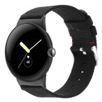Cinturino per orologio in tela di nylon, For Google Pixel Watch 4 / 3 / 2 / 1 41mm