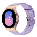 Cinturino per orologio in tela di nylon, For Samsung Galaxy Watch6/6 Classic/5/5 Pro
