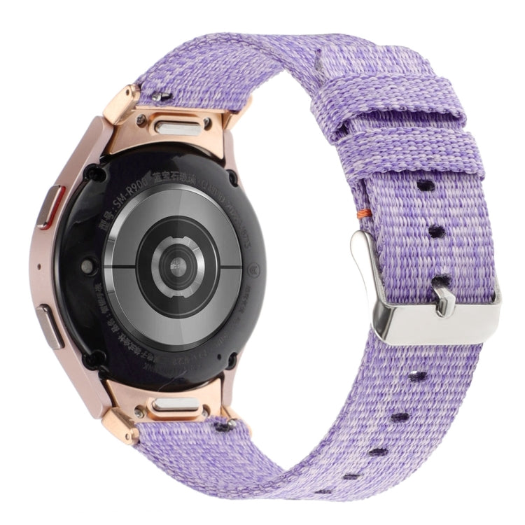 Cinturino per orologio in tela di nylon, For Samsung Galaxy Watch6/6 Classic/5/5 Pro