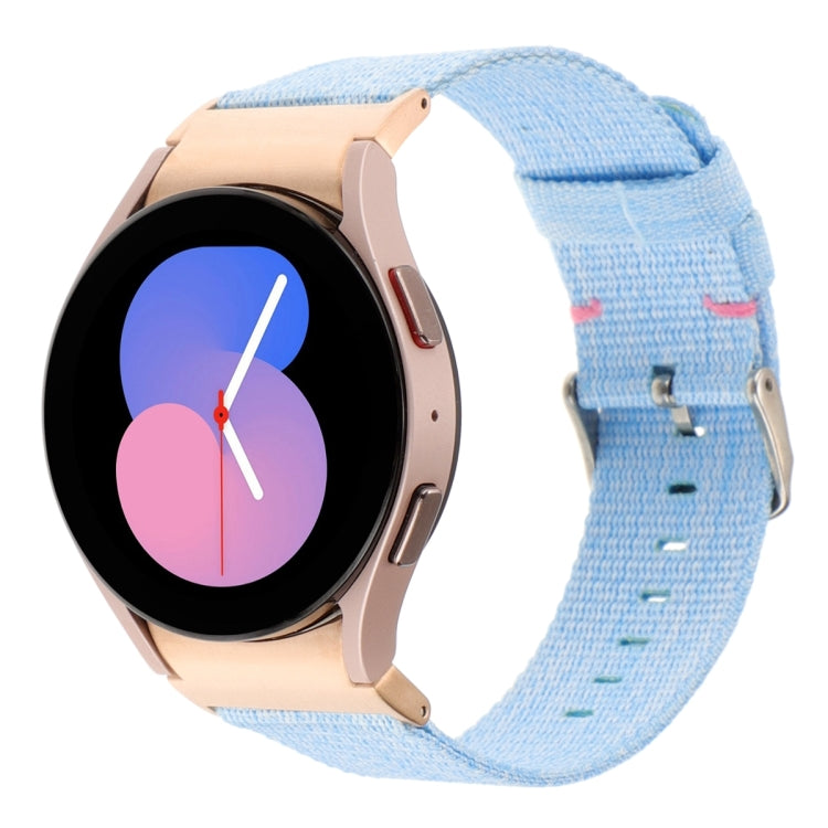 Cinturino per orologio in tela di nylon, For Samsung Galaxy Watch6/6 Classic/5/5 Pro