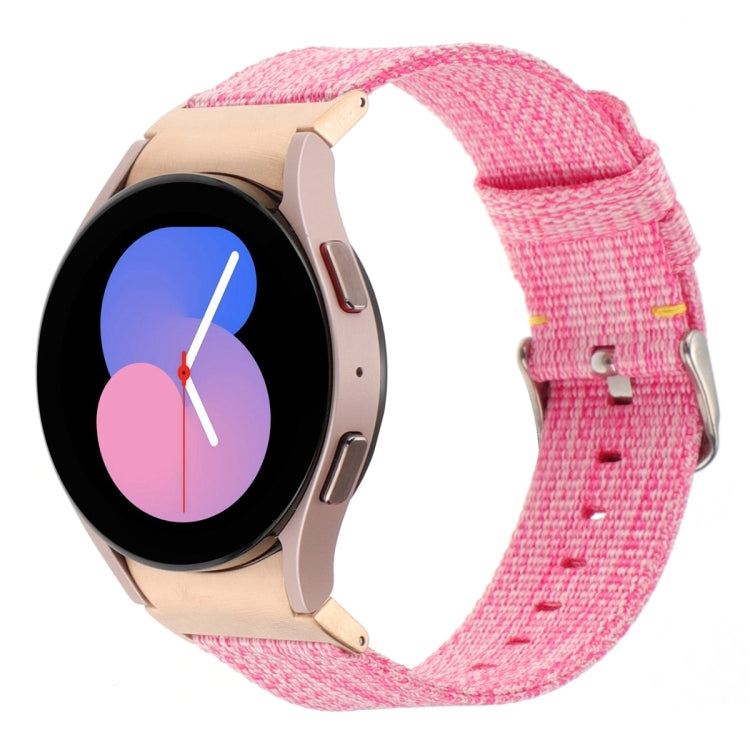 Cinturino per orologio in tela di nylon, For Samsung Galaxy Watch6/6 Classic/5/5 Pro
