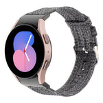 Cinturino per orologio in tela di nylon, For Samsung Galaxy Watch6/6 Classic/5/5 Pro
