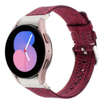 Cinturino per orologio in tela di nylon, For Samsung Galaxy Watch6/6 Classic/5/5 Pro