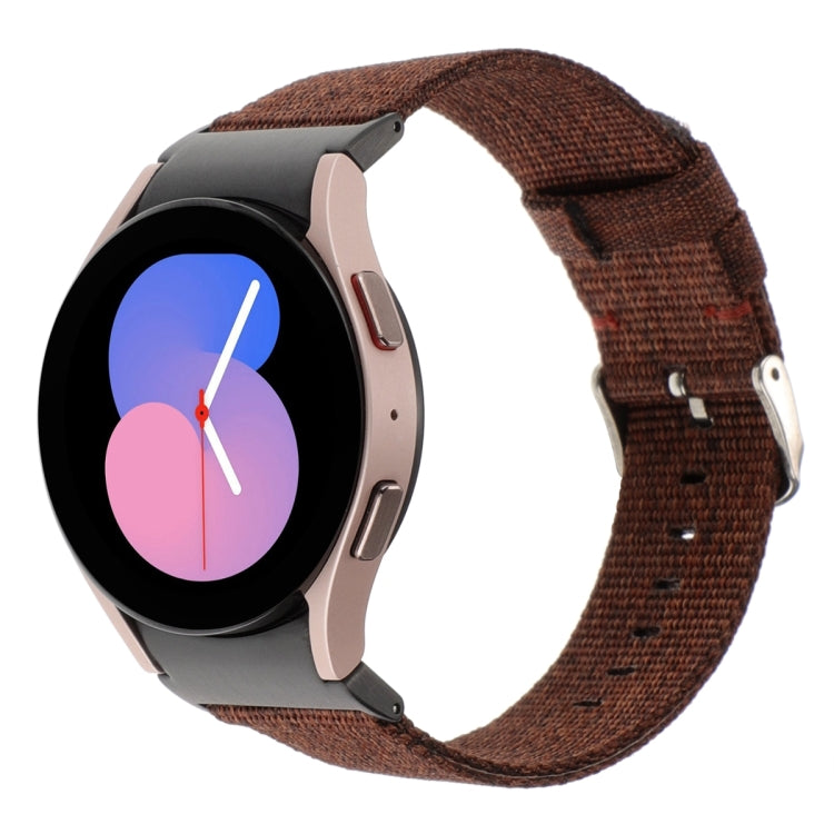 Cinturino per orologio in tela di nylon, For Samsung Galaxy Watch6/6 Classic/5/5 Pro