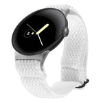 Cinturino per orologio in nylon intrecciato a onde, For Google Pixel Watch 4 / 3 / 2 / 1 41mm