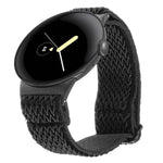 Cinturino per orologio in nylon intrecciato a onde, For Google Pixel Watch 4 / 3 / 2 / 1 41mm