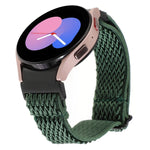 Cinturino per orologio in nylon intrecciato a onde, For Samsung Galaxy Watch6/6 Classic/5/5 Pro