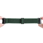 Cinturino per orologio in nylon intrecciato a onde, For Samsung Galaxy Watch6/6 Classic/5/5 Pro