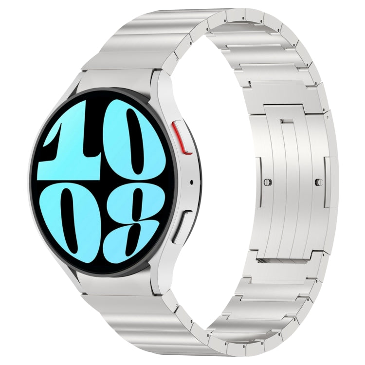 Cinturino per orologio in metallo con una perla stile pulsante, For Samsung Galaxy Watch6/6 Classic/5/5 Pro