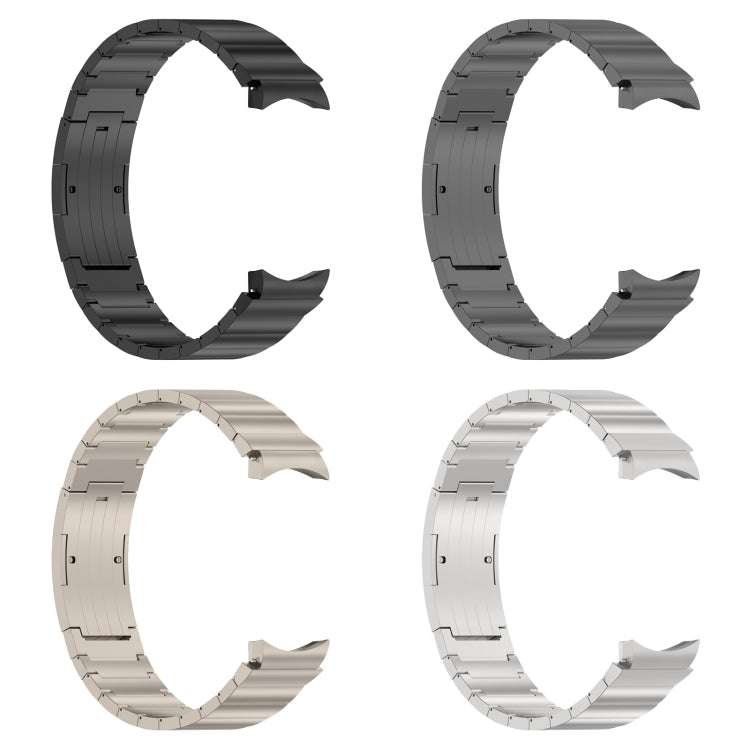 Cinturino per orologio in metallo con una perla stile pulsante, For Samsung Galaxy Watch6/6 Classic/5/5 Pro