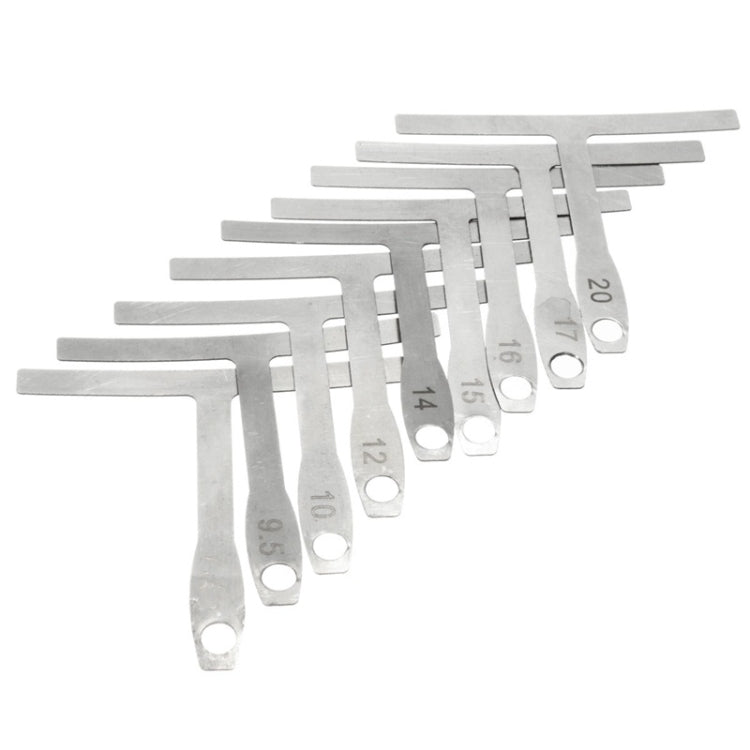 Righello a T 9 in 1 per chitarra in metallo