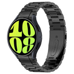 Cinturino per orologio in metallo a tre perline stile pulsante, For Samsung Galaxy Watch6/6 Classic/5/5 Pro