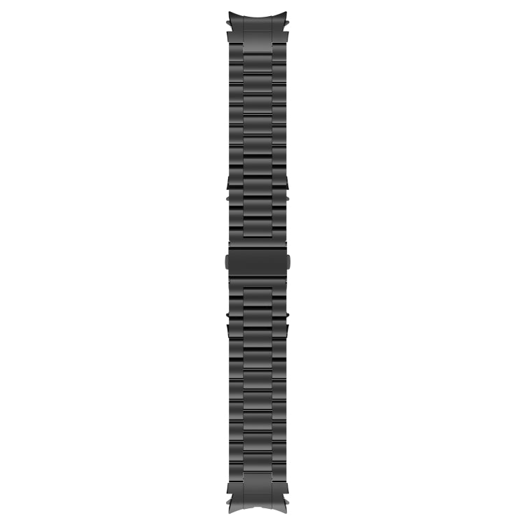 Cinturino per orologio in metallo a tre perline stile pulsante, For Samsung Galaxy Watch6/6 Classic/5/5 Pro