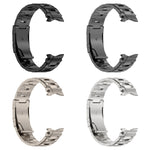 Cinturino per orologio in metallo in acciaio al titanio stile pulsante, For Samsung Galaxy Watch6/6 Classic/5/5 Pro