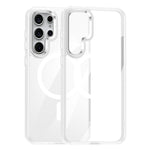 Custodia per telefono per PC altamente trasparente MagSafe anti-impronte, For Samsung Galaxy S25 5G, For Samsung Galaxy S25+ 5G, For Samsung Galaxy S25 Ultra 5G, For Samsung Galaxy S24 Ultra 5G, For Samsung Galaxy S24+ 5G