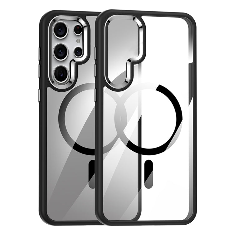 Custodia per telefono per PC altamente trasparente MagSafe anti-impronte, For Samsung Galaxy S25 5G, For Samsung Galaxy S25+ 5G, For Samsung Galaxy S25 Ultra 5G, For Samsung Galaxy S24 Ultra 5G, For Samsung Galaxy S24+ 5G