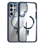 Custodia per telefono per PC altamente trasparente MagSafe anti-impronte, For Samsung Galaxy S25 5G, For Samsung Galaxy S25+ 5G, For Samsung Galaxy S25 Ultra 5G, For Samsung Galaxy S24 Ultra 5G, For Samsung Galaxy S24+ 5G