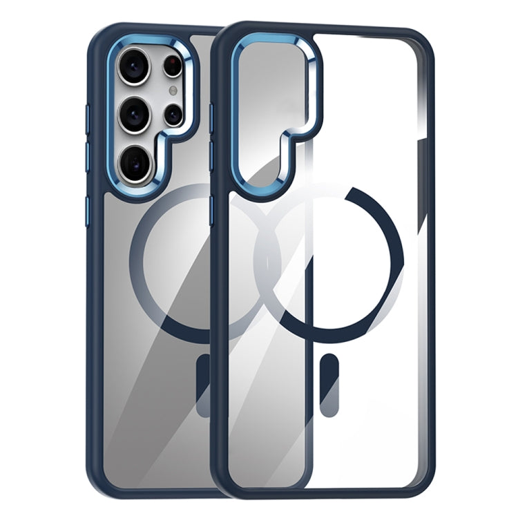 Custodia per telefono per PC altamente trasparente MagSafe anti-impronte, For Samsung Galaxy S25 5G, For Samsung Galaxy S25+ 5G, For Samsung Galaxy S25 Ultra 5G, For Samsung Galaxy S24 Ultra 5G, For Samsung Galaxy S24+ 5G