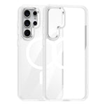 Custodia per telefono per PC altamente trasparente MagSafe anti-impronte, For Samsung Galaxy S25 5G, For Samsung Galaxy S25+ 5G, For Samsung Galaxy S25 Ultra 5G, For Samsung Galaxy S24 Ultra 5G, For Samsung Galaxy S24+ 5G