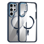 Custodia per telefono per PC altamente trasparente MagSafe anti-impronte, For Samsung Galaxy S25 5G, For Samsung Galaxy S25+ 5G, For Samsung Galaxy S25 Ultra 5G, For Samsung Galaxy S24 Ultra 5G, For Samsung Galaxy S24+ 5G