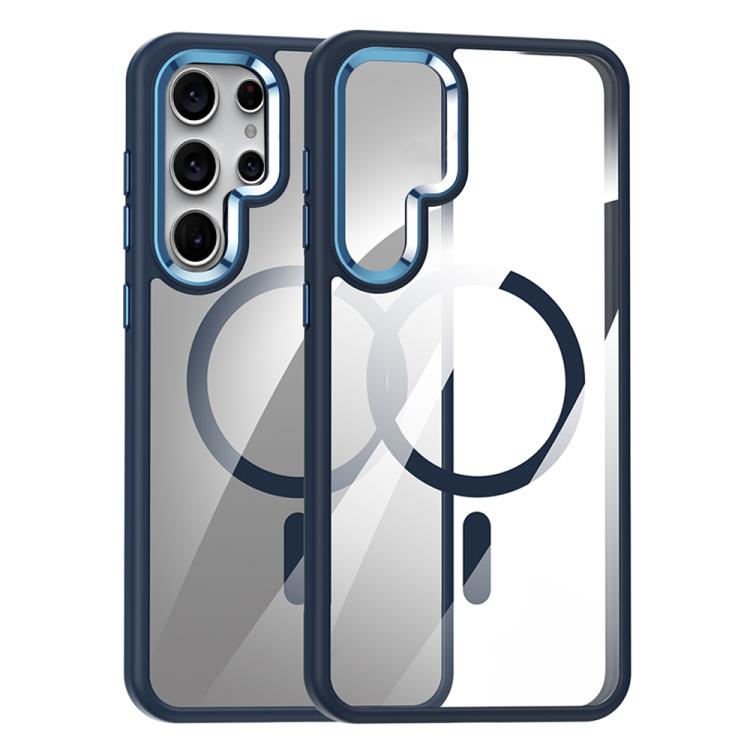 Custodia per telefono per PC altamente trasparente MagSafe anti-impronte, For Samsung Galaxy S25 5G, For Samsung Galaxy S25+ 5G, For Samsung Galaxy S25 Ultra 5G, For Samsung Galaxy S24 Ultra 5G, For Samsung Galaxy S24+ 5G