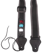 Tracolla per chitarra acustica ed elettrica con 3 plettri