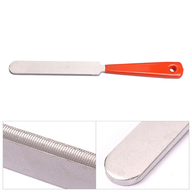 Set strumenti per lucidare e livellare tasti chitarra