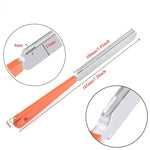 Set strumenti per lucidare e livellare tasti chitarra