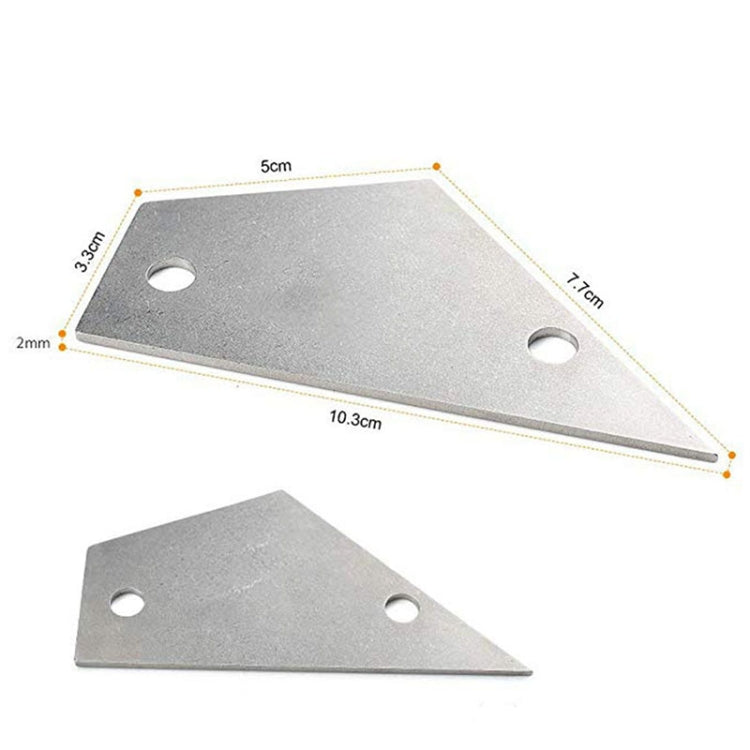 Set strumenti per lucidare e livellare tasti chitarra